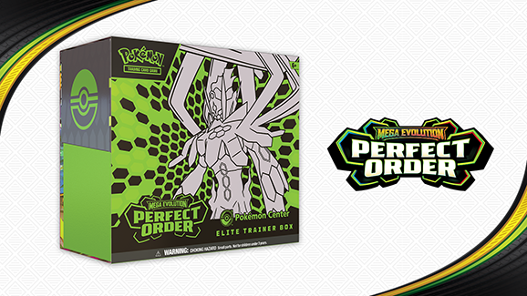 Pokémon TCG: Mega Evolution—Perfect Order Pokémon Center Elite Trainer Box
